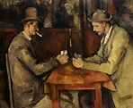 Os Jogadores de Cartas (1892) de Paul Cézanne | Tela para Quadro na ...