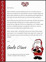 Letter From Santa Claus Template