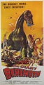 The Giant Behemoth original movie poster from 1958