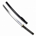 Black Hand-Forged Samurai Sword - Battle Ready Katana - Real Samurai ...