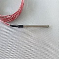 WZP-035 PT100/PT1000 element 6*80mm probe 1m PTFE cablept100 ...