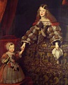 1671 Margarita Teresa von Spanien mit Tochter Maria Antonia by Benjamin ...