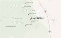 Mount Whitney Mountain Information