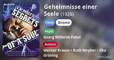 Geheimnisse einer Seele (film, 1926) - FilmVandaag.nl