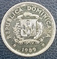 República Dominicana Moneda De 10 Centavos Año 1989 - $ 3.000 en ...