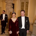 Gustavo de Dinamarca y Carina Axelsson en la celebración de los 40 años ...