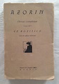 EL POLÍTICO (Con un epílogo futurista) by AZORÍN: (1919) | Librería Sagasta