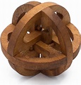 Global Puzzle: 3D Wooden Puzzle for Adults From Siammandalay Wood Brain ...