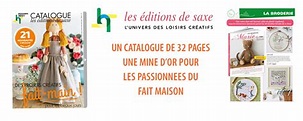 EDITIONS DE SAXE - Nouveau catalogue pour les passionnés du fait maison