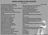 Casos e Coisas do Gênero: Ainda assim eu me levanto (Maya Angelou)