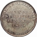1 Gulden - Bernhard II - Ducado de Sajonia-Meiningen – Numista