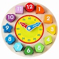 New Arrival Wooden Shape Sorting Clock Educational Toy for Kids-in ...