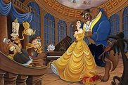 The Dance Beauty and the Beast Embellished Giclee Michelle St. Laurent