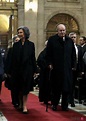 Los Reyes Juan Carlos y Sofía junto a Irene de Grecia en la misa por el 25 aniversario de la ...