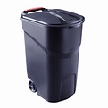 Rubbermaid Roughneck 45 Gal. Black Wheeled Trash Can with Lid – eX-tremes