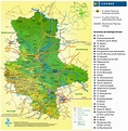 Large detailed map of Saxony-Anhalt - Ontheworldmap.com