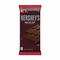 Hershey's Special Dark Mildly Sweet Dark Chocolate Candy, 4.25 oz, Bar ...