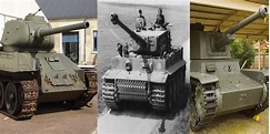 WW2 Tanks quiz - match the tank with its main gun - historyforce.com