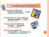 a poster with words and pictures on it that say, conditional sentences ...