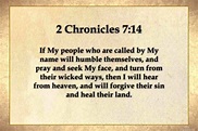 2 Chronicles 7 14 - Scripture on the Walls Print | Gospel quotes ...