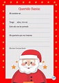 Carta a Papá Noel Diseño 15 / Material Educativo Gratis