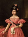 Maria Christina of Bourbon-Two Sicilies 1. by Luis de la Cruz y Rios ...