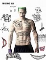Jared Leto Joker Tattoos Full Set (Front) Digital Download