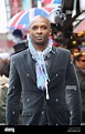 Andy Abraham (Former X Factor Star) pictured being filmed on locations ...