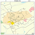 Chester New Jersey Street Map 3412580
