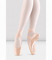 BLOCH EUROPEAN BALANCE POINTE SHOE- STRONG ES0160S - Black and Pink ...