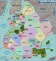 Queens New York map neighborhood - ToursMaps.com