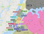 Mapa de Nueva York [QUÉ VER + PUNTOS DE INTERÉS]