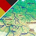 FIUMI della GERMANIA ᐅ I fiumi più importanti della Germania | Cartina ...