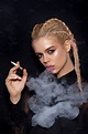 Beautiful Woman smoking cigarette | High-Quality Health Stock Photos ...