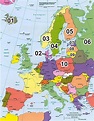 Blog de Geografia do prof. André Gregoski: Mapa em branco: Norte Europeu