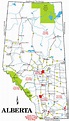 Detailed Map Of Alberta Canada – Get Map Update