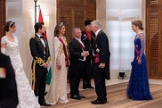 Princess Rajwa of Jordan radiates elegance in exquisite white gown for ...