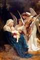 Song of the Angels Violin to Mary and Baby Jesus Painting by - Etsy UK