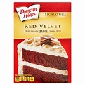 Duncan Hines Signature Red Velvet Moist Cake Mix 16.5 oz - Walmart.com