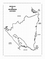 Mapas de Nicaragua para imprimir y descargar. Con y sin nombres