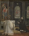 Saint Didacus of Alcala at Prayers Painting by Maerten de Vos | Fine ...