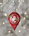 Patricia Breen Gouttelette Santa Drop Ornament | Neiman Marcus