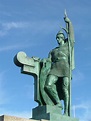 Ingólfur Arnarson | Statue of Ingólfur Arnarson, the first p… | Flickr