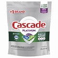 Cascade Platinum ActionPacs, Dishwasher Detergent, Fresh Scent, 21 ...