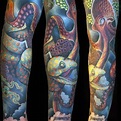 55 Tatuajes de anguilas (con el significado)