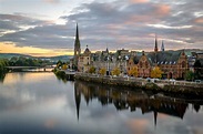 Sunset in Perth | Perth scotland, Scotland, Scotland travel