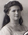 close up detail of Grand Duchess Maria Nikolaevna of Russia, a “Russian ...