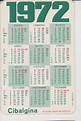 calendarios calendario 1972 - Comprar Calendarios antiguos en ...
