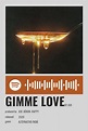 Gimme Love by Joji Polaroid Poster | Carteles minimalistas de películas ...