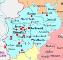 North Rhine-Westphalia (Nordrhein-Westfalen) Historical Geography ...